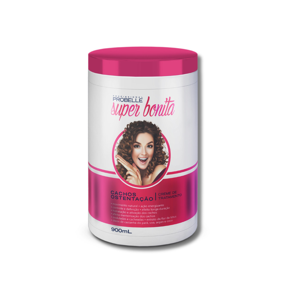 Máscara de Tratamento Cachos Ostentação 900g - Probelle