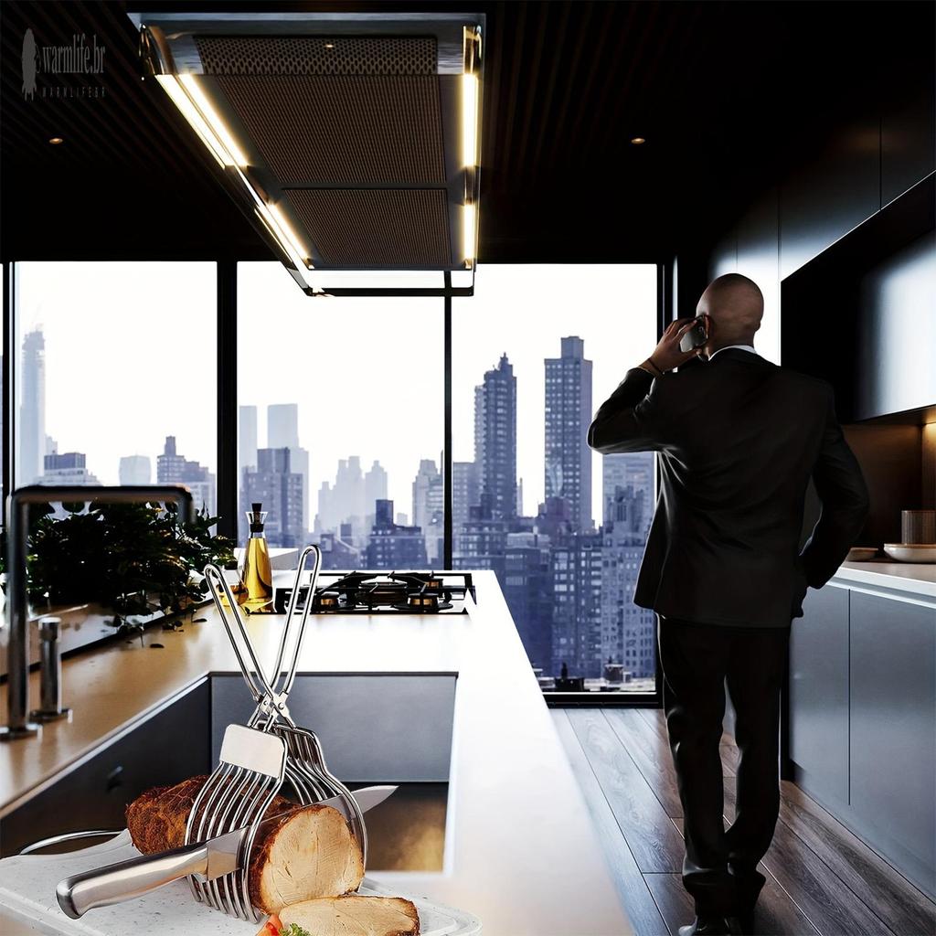 Fatiador de Pão Inoxidável