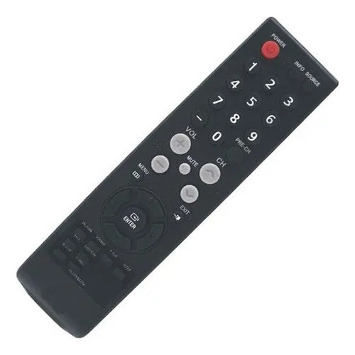 Controle Remoto Compatível Samsung Tv Slim Tubo Plasma