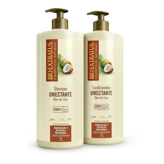 Kit Shampoo + Condicionador Bio Extratus Óleo de Coco 1L em Oferta na Shopee