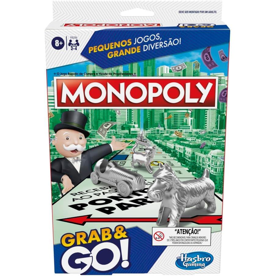 Jogo Monopoly Grab & Go Hasbro