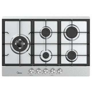 Cooktop a Gás Midea 5 Bocas com Mesa em Inox - CYB5B em Oferta na Shopee