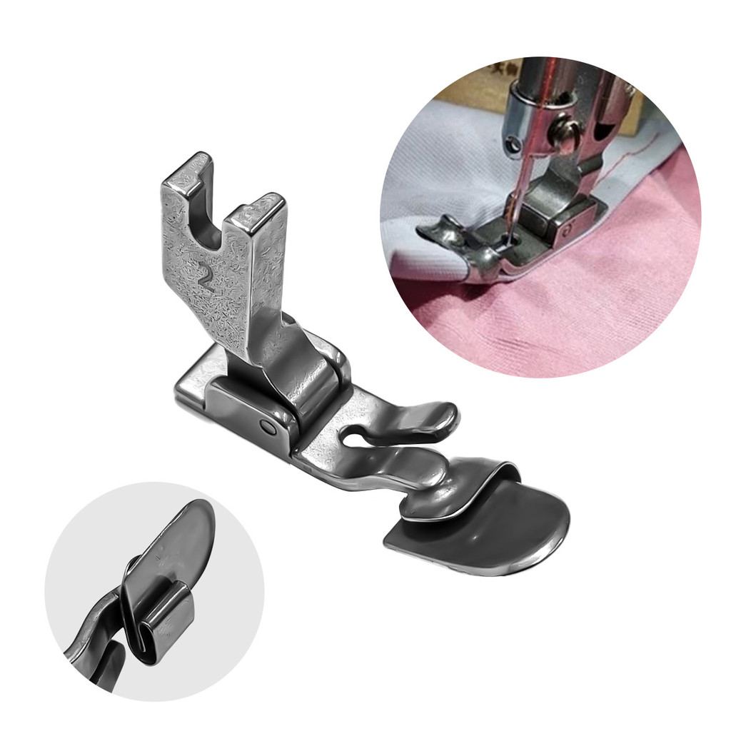 Kit Calcador Barra Bainha Elástico 6mm P351 Reta Industrial Espaçamento 1 2 3mm em Oferta na Shopee