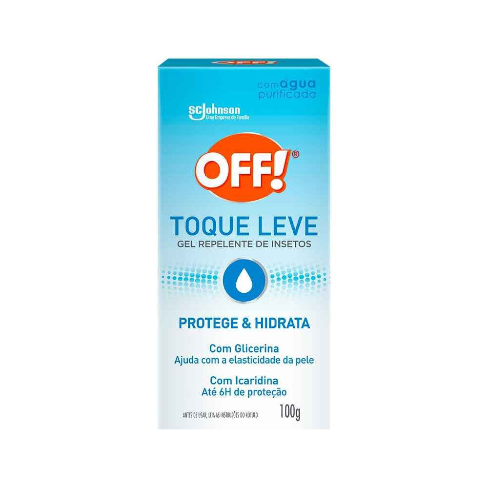 Repelente Gel Off Toque Leve 100g