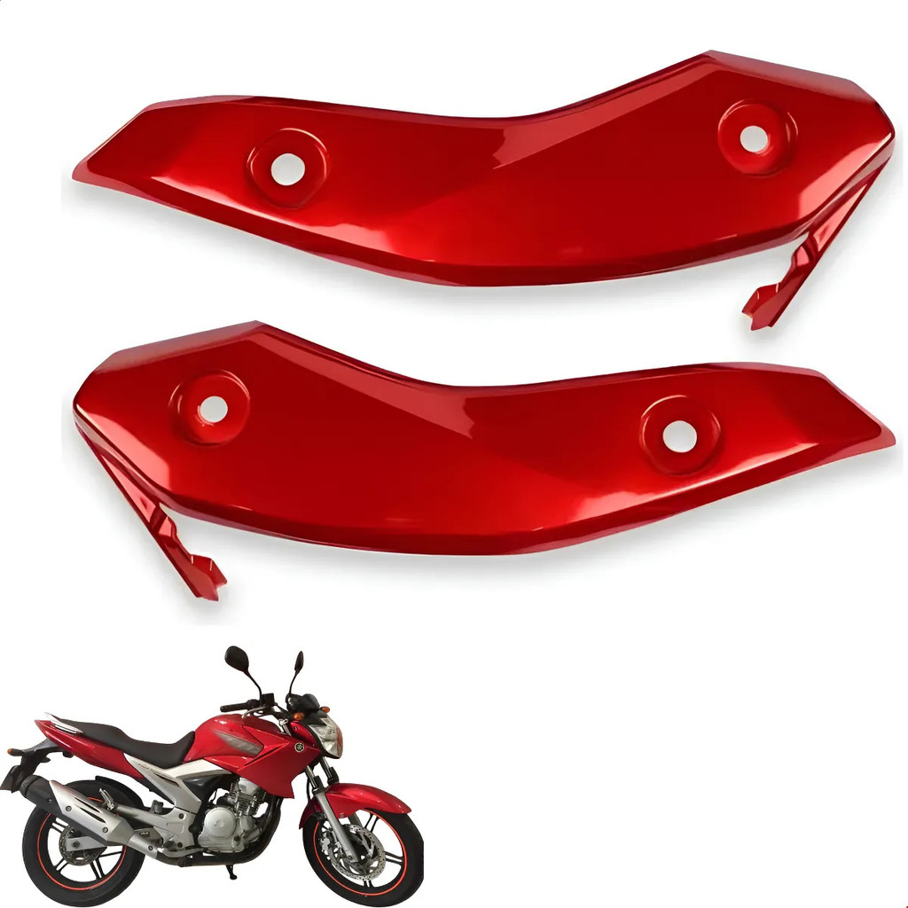 Bananinha Aba Pisca Fazer 250 2011 2012 2013 Vermelho Par