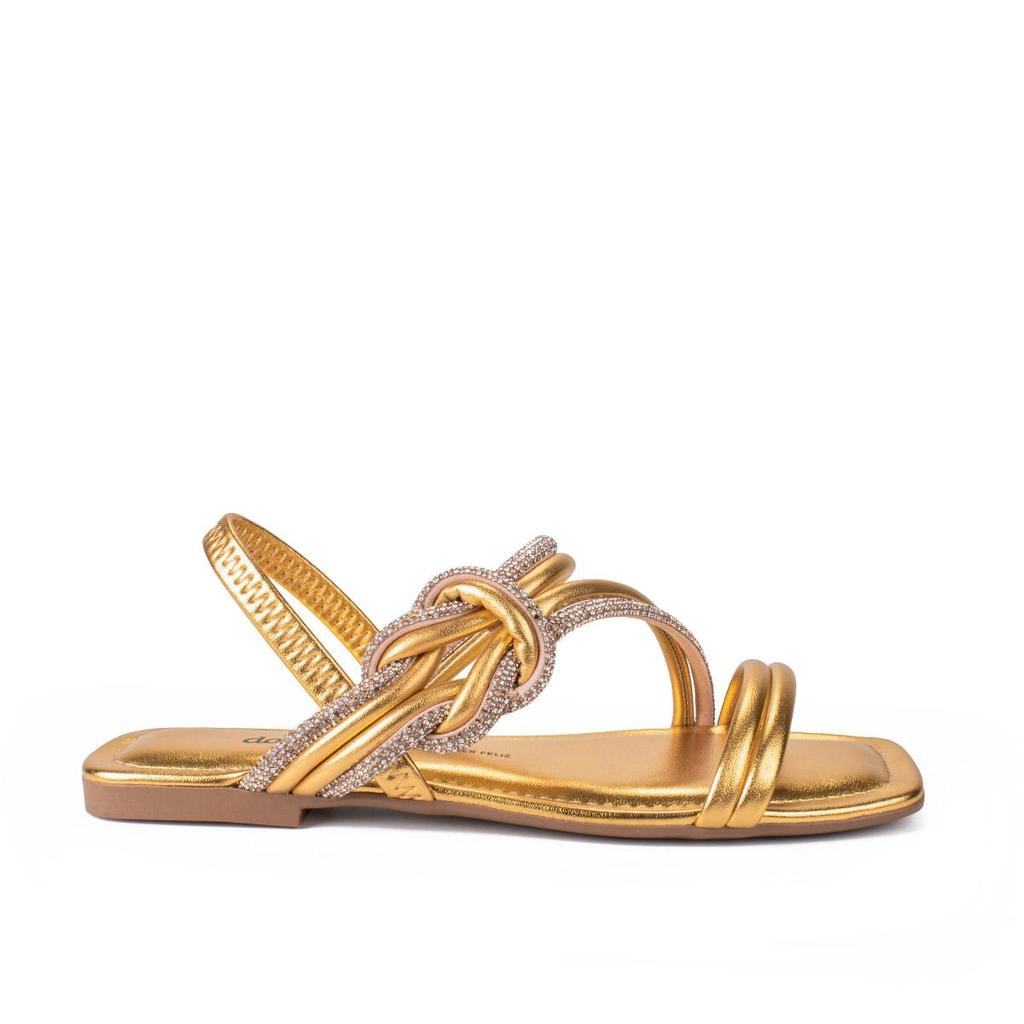 Sandália Dakota Rasteira Com Brilhos Y7901 em Oferta na Shopee