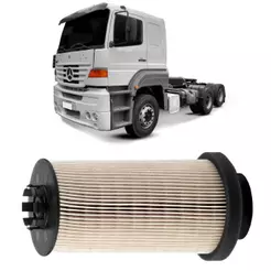 Filtro Combustivel Mercedes Benz Série 19 Om 457 Mann-filter
