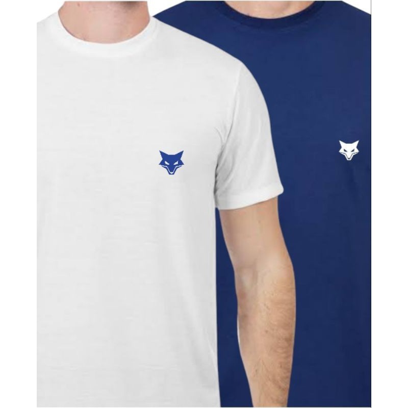 Camiseta Cruzeiro básica com símbolo do time Camisa Raposa Blusa Futebol Casual Personalizada