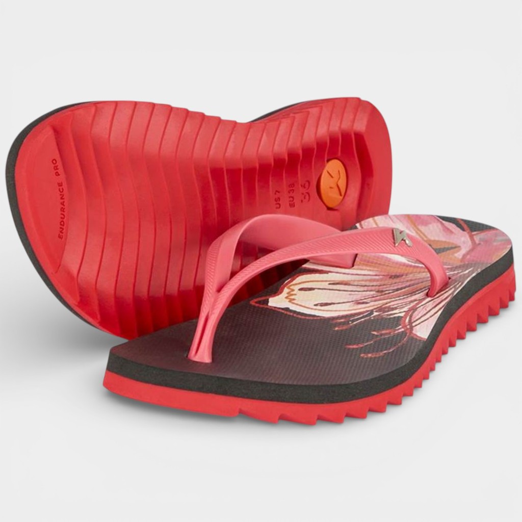 Chinelo Kenner Ibiza Ohalu Feminino - Preto e Vermelho em Oferta na Shopee