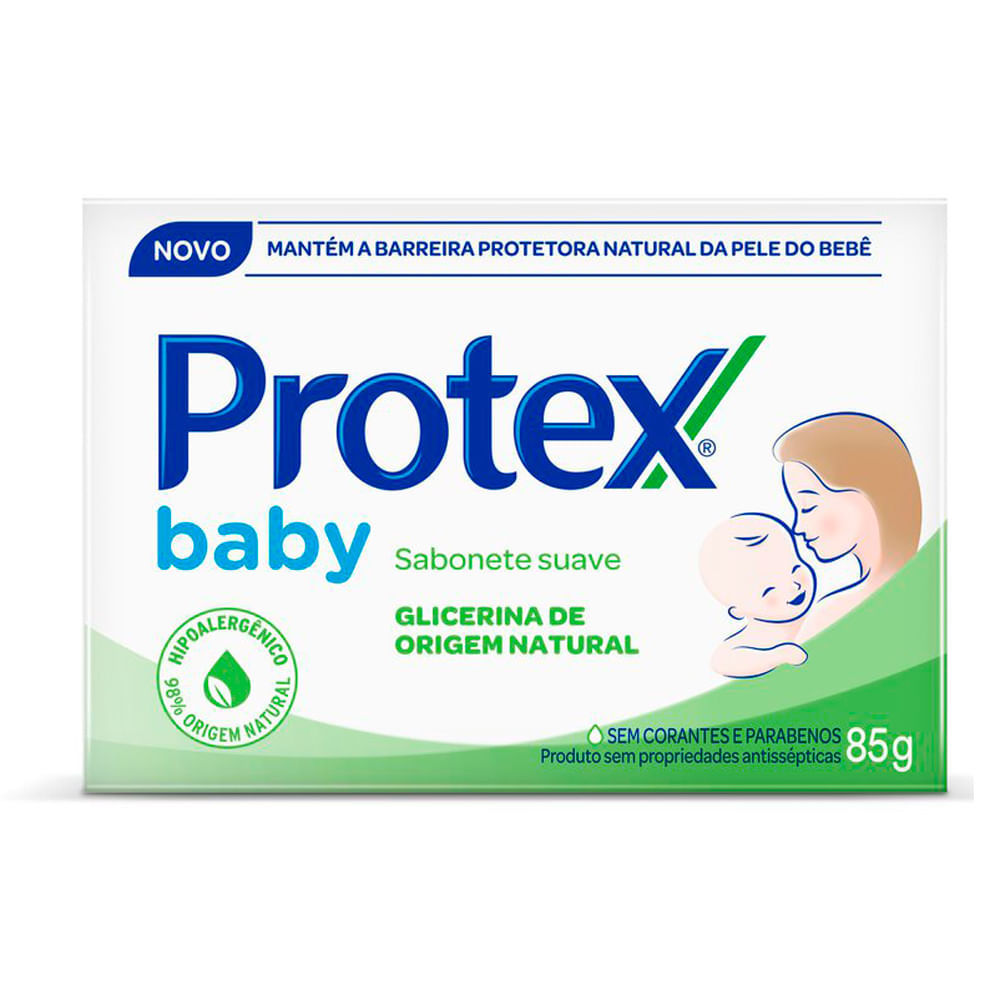 Sabonete em Barra Protex Baby Glicerina Natural 85g em Oferta na Shopee