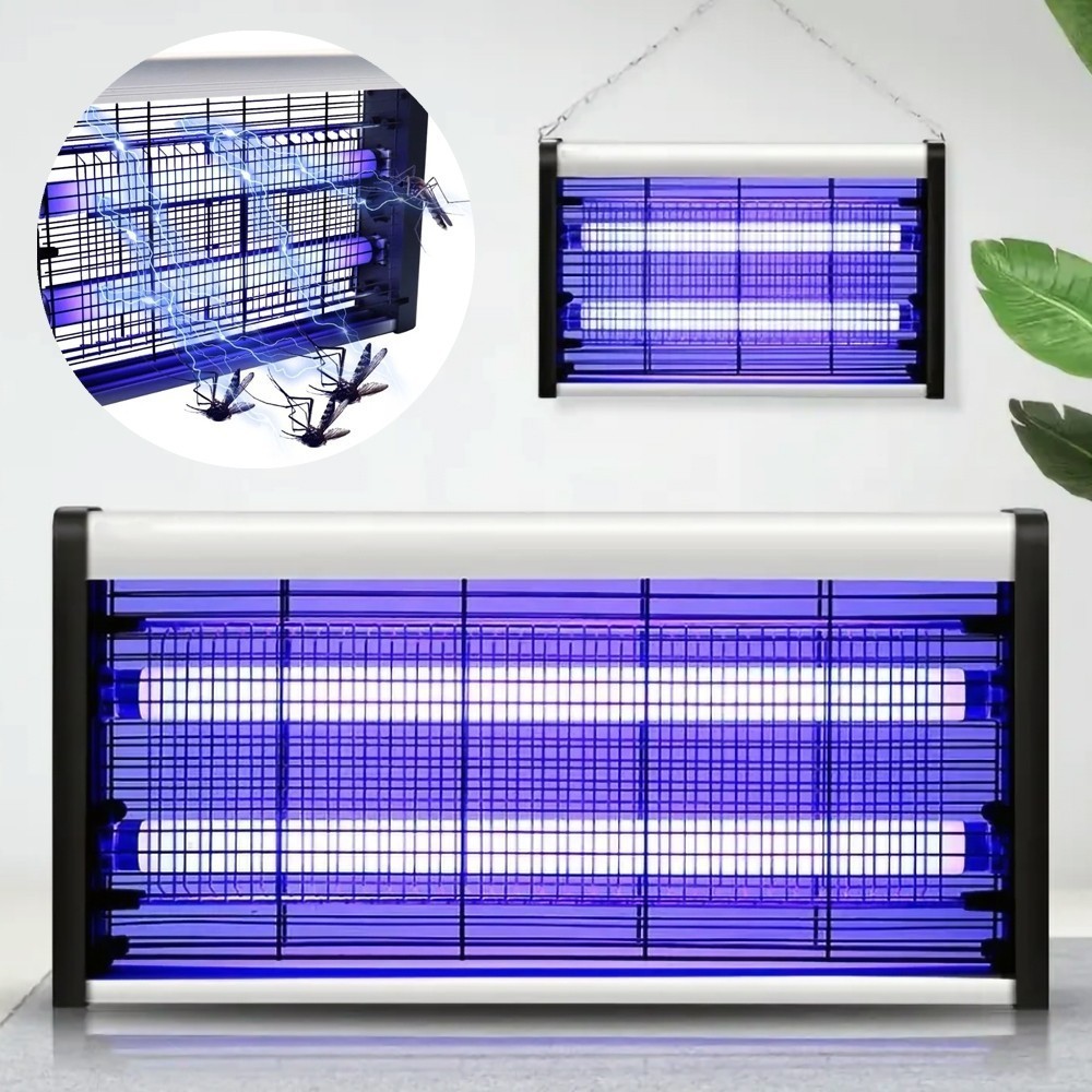 Mata Mosca Elétrico Armadilha Mosquito Pernilongo Dengue Lâmpada UV Mosquiteiro 110V/220V