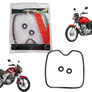 Guarnição Tampa Valvula Titan 150 04/15 Fan 125 09/15 Cargo 09/12 C/Coxim Vedamotors VE05084000001 em Oferta na Shopee