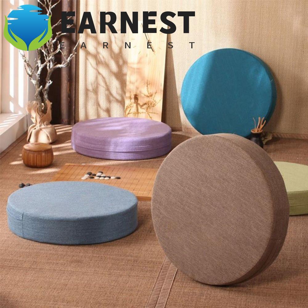 Imagem Almofada De Chão EARNEST Lavável Redonda Tatami Meditação Sofá Cama Varanda Assento
