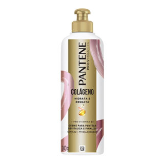 Creme De Pentear Pantene Colágeno 240g em Oferta na Shopee