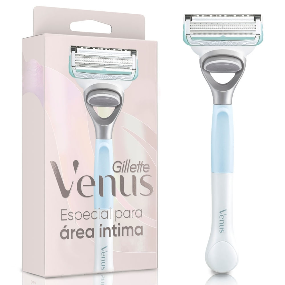 Aparelho de Depilar Gillette Venus Especial para Área Íntima 1 Unidade