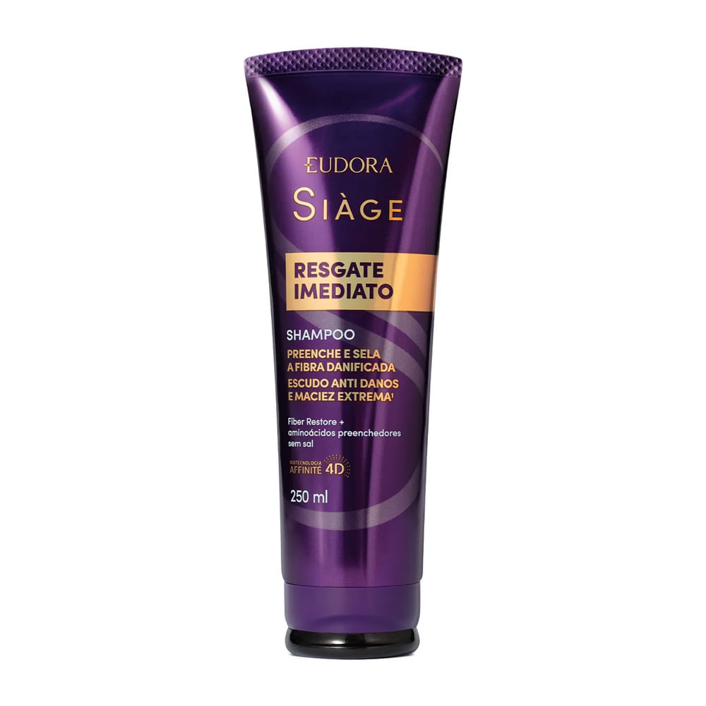 Shampoo Eudora Siàge Resgate Imediato 250ml em Oferta na Shopee