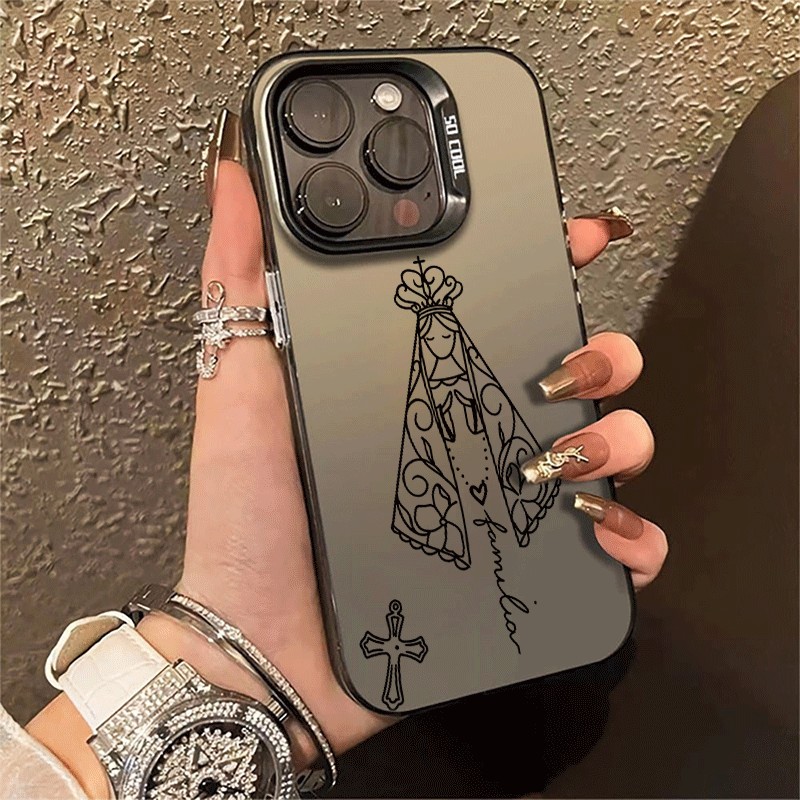 Nossa Senhora Em Oração Capinha Para Samsung Galaxy A15 A32 A06 A12 A13 A14 A16 A23 A36 A52 S20 S21 S23 S24 FE ULTRA 5G