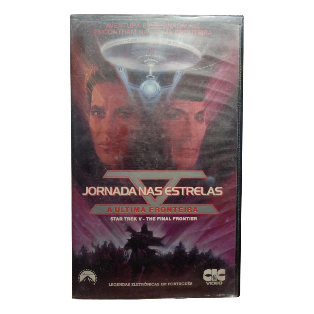 Vhs Jornada Nas Estrelas 5  A Última Fronteira - Willian Shatner