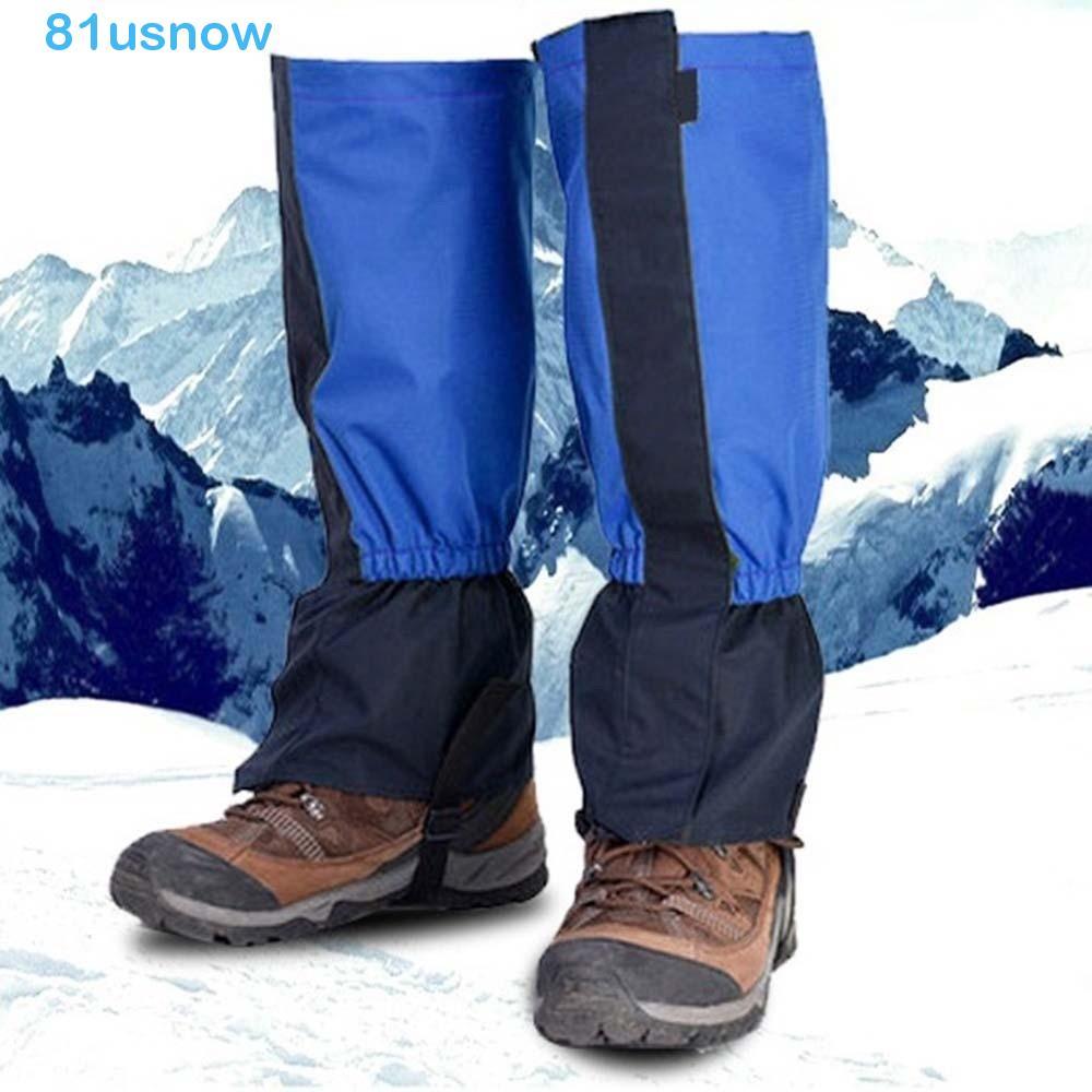 USNOW1 Polainas Para Legging De Caminhada , Proteção Leve E Mais Quente Pernas De Esqui , Capa De Nylon Panturrilha De M