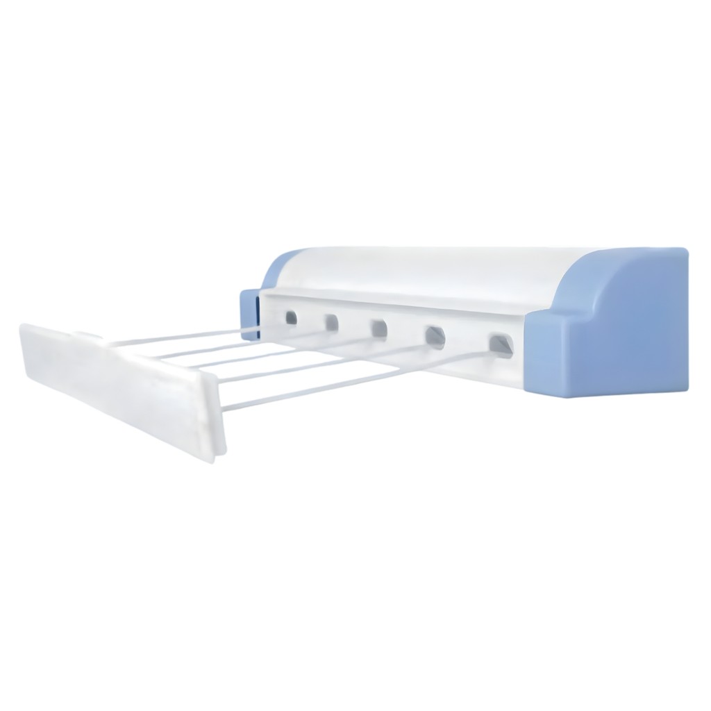 Varal De Parede Automático Rotoflex Branco 81020 Secalux