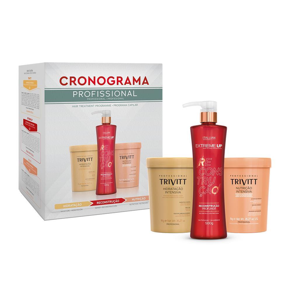 KIT DE CRONOGRAMA CAPILAR PROFISSIONAL em Oferta na Shopee