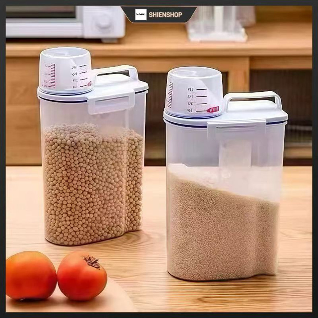 Pote Hermético para Ração e Alimentos – Cães, Gatos, Pássaros, Cereais e Macarrão
