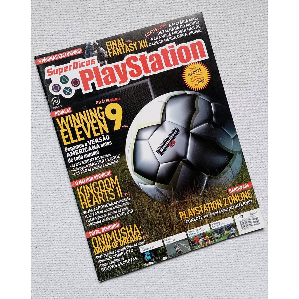 Revista Superdicas Playstationn Winning Eleven 9 N°32 Usada