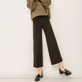 N484 cintura alta cintura elástica em linha reta calças casuais femininas soltas All-Match primavera outono inverno novo