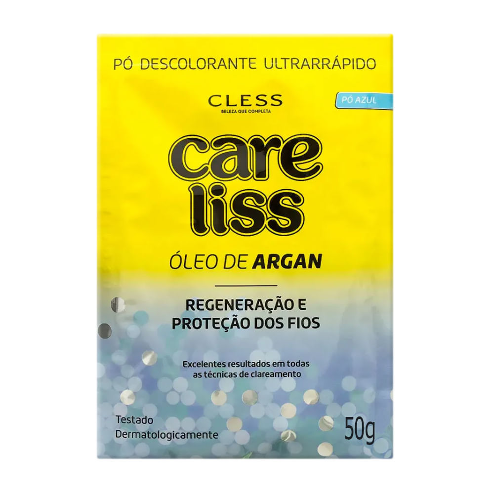 Descolorante Care Liss Óleo de Argan 50g em Oferta na Shopee