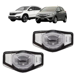 Kit 2 Lanternas de Placa Honda Fit CRV 2012 A 2016 Fit 2004 A 2014