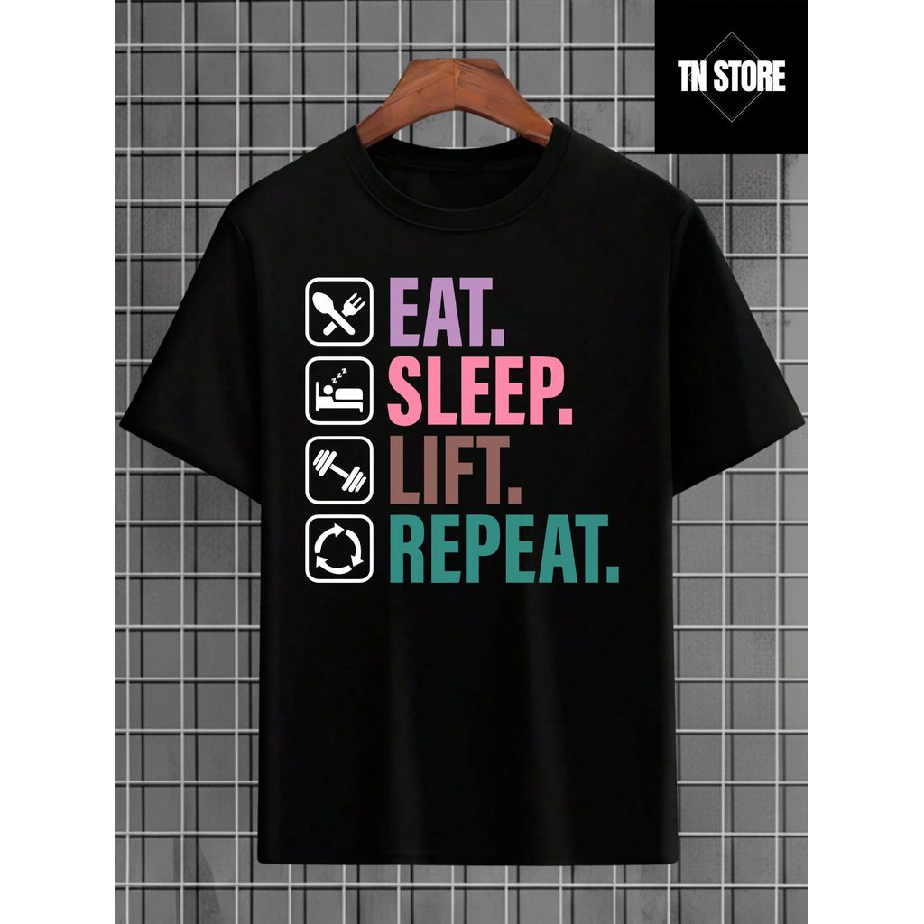 Camiseta Academia Fitness Academia Esporte Camisa Blusa Unissex Masculino Feminino 100% Algodão Preto Branco Plus Size