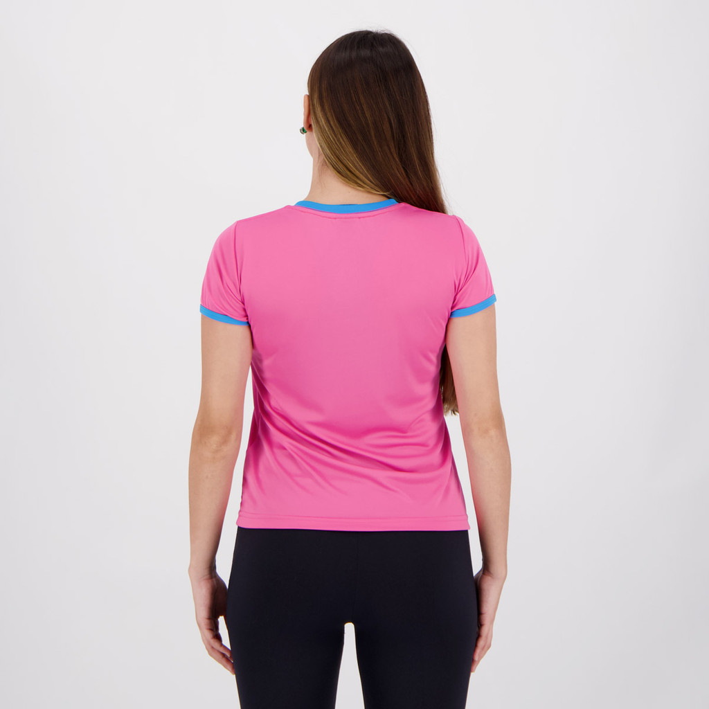 Camisa Grêmio Basic Feminina Rosa · foto 2