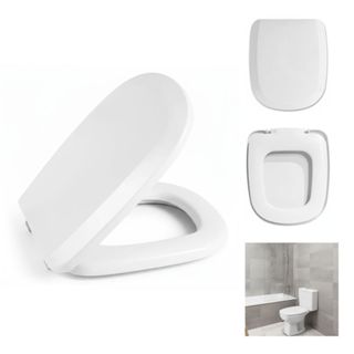 ASSENTO SANITARIO DECA FAST ALMOFADADO CONVENCIONAL POLIETILENO - ORIGINAL METASUL em Oferta na Shopee