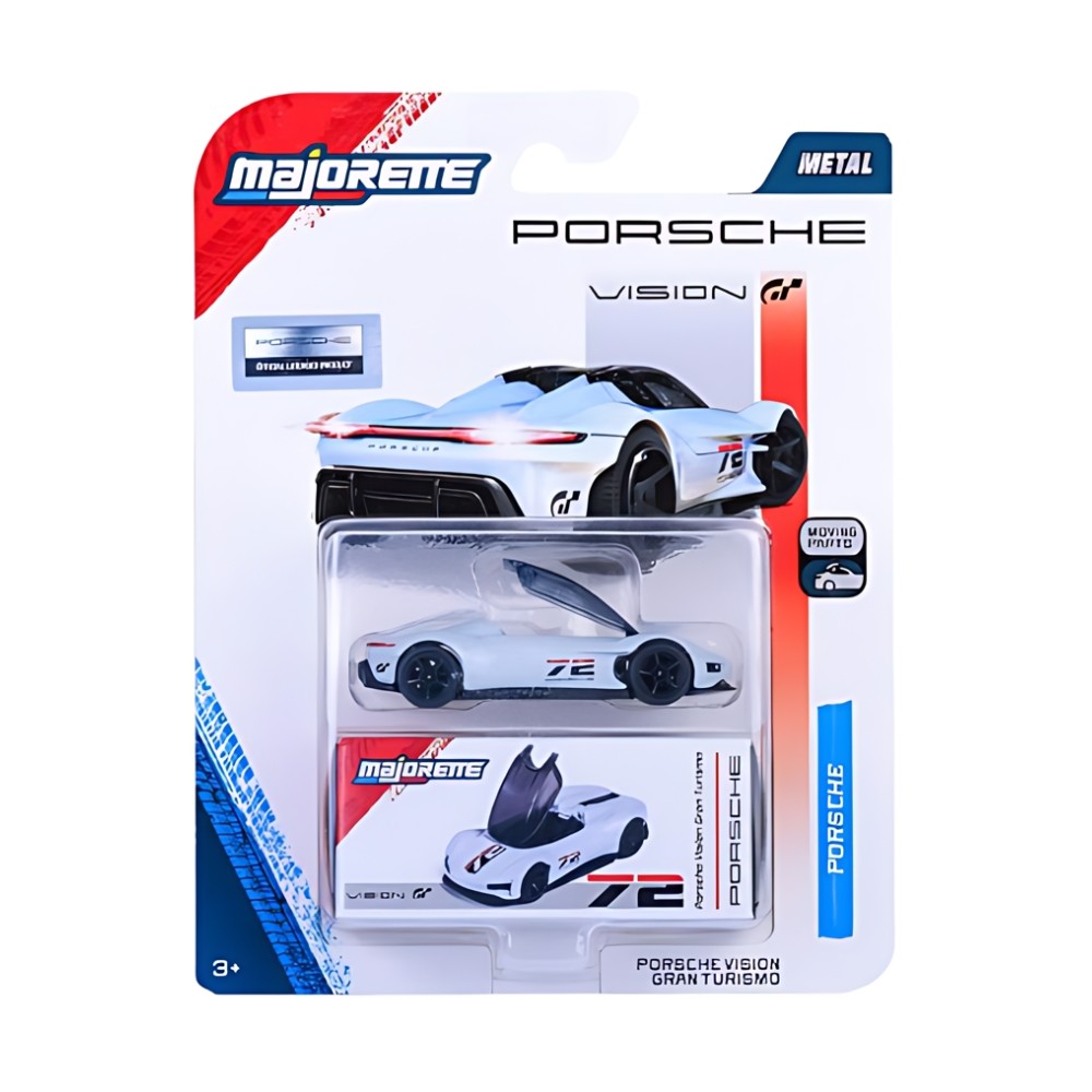Porsche Vision Gran Turismo -  Majorette - 1/64 Branco