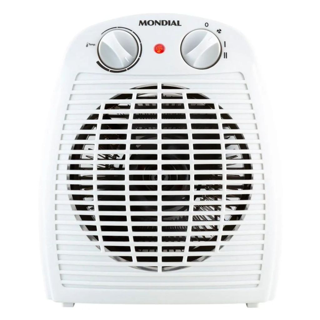 Aquecedor de Ar Portátil Mondial A-08 Cinza 1500W 127V