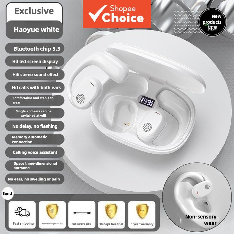  Fones de Ouvido GT280 À Prova D'Água, Fones de Ouvido Estéreo HiFi, Fones Bluetooth Sem Fio de Alta Qualidade de Som,