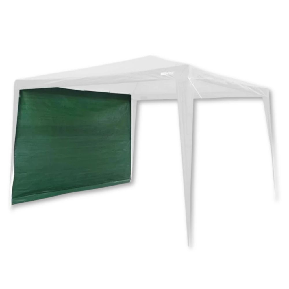 Parede para Tenda Compatível com Tendas Gazebos de 3m X 3m Verde (1 Unidade / Tenda Não Inclusa)