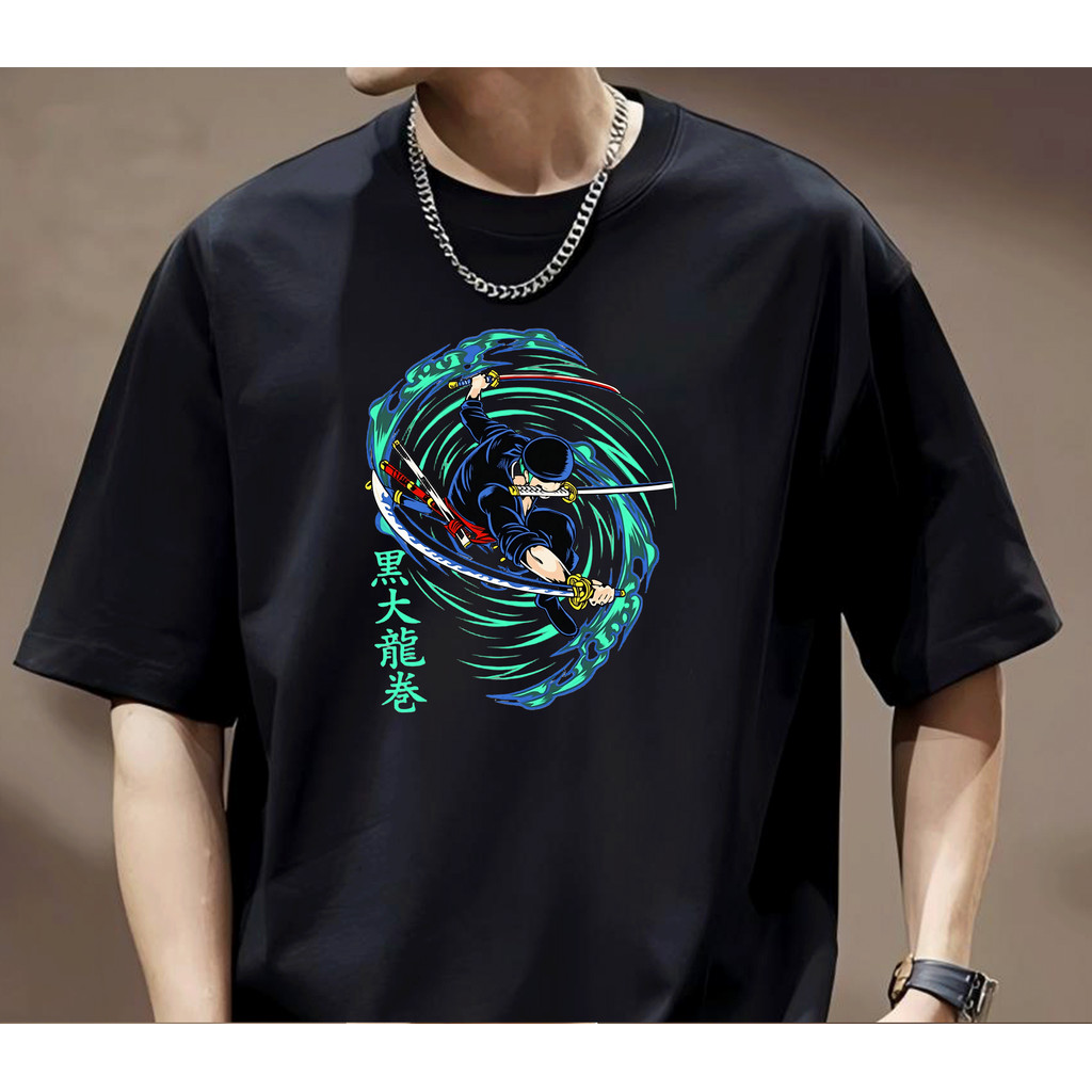 camiseta moderna estilo divertido tema ninjas estampa personagem ninjas em ação com espadas cena retrô