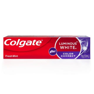 Creme Dental Colgate Luminous White Color Correct 70g em Oferta na Shopee