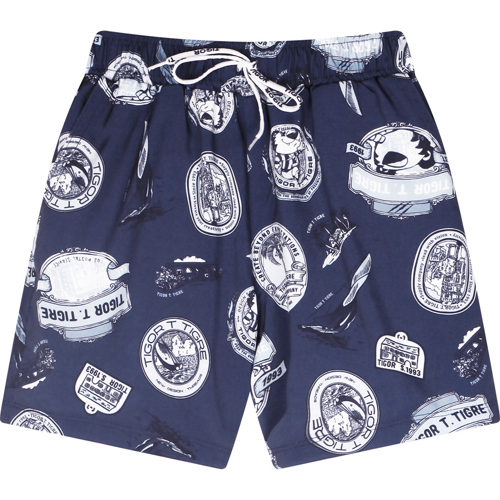 Bermuda Estampada Menino Tigor T. Tigre