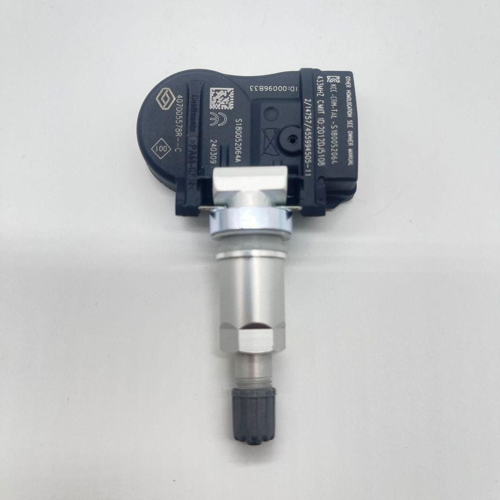 407005578R Adequado para Sensor de pressão dos pneus Renault 433 MHz S120123006F