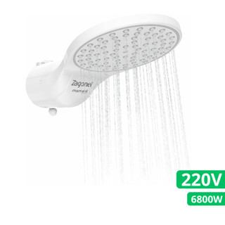 Ducha Moment 4 Temperatura Zagonel 220v 6800w Branco em Oferta na Shopee