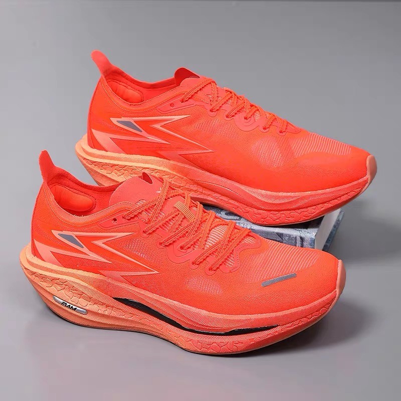 Queima Voadora 4MIX|Tênis de corrida 2025 novo estilo profissional tênis de treinamento de corrida feminino absorção de