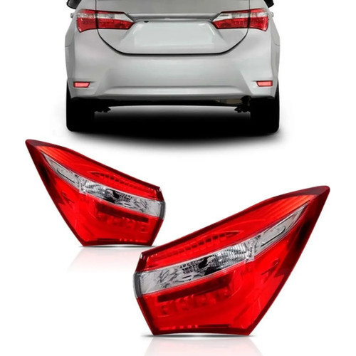 Lanterna Traseira Corolla 14 2015 2016 Canto Sem Led Oferta