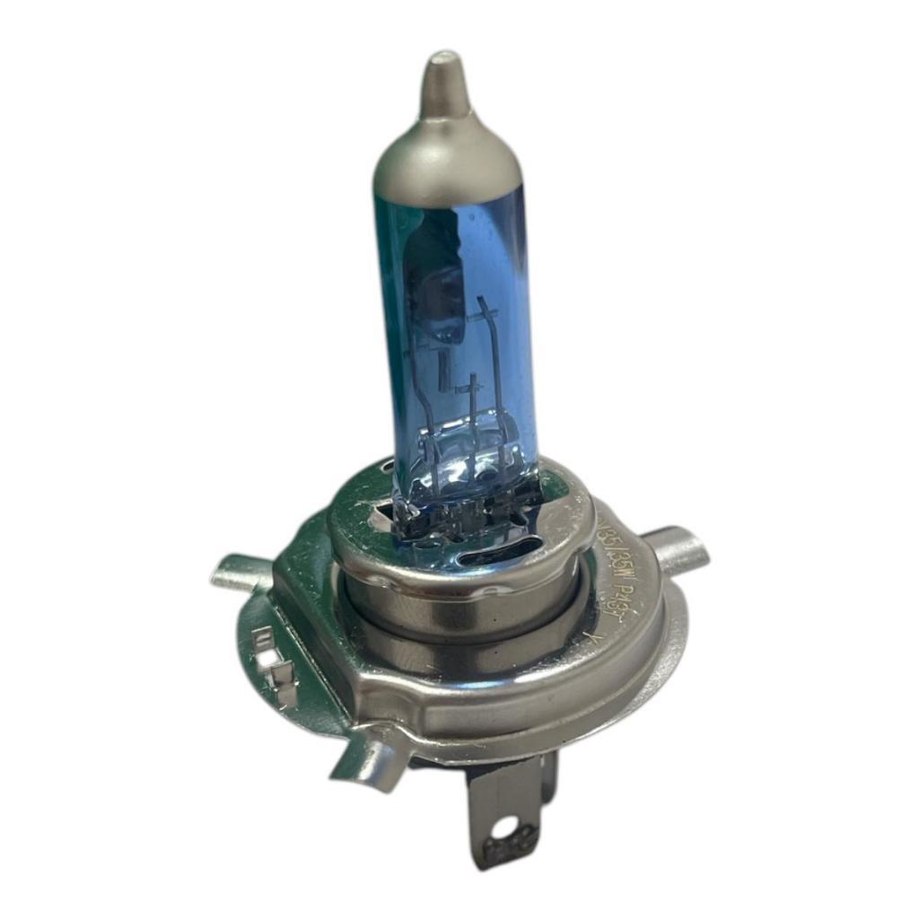 Lâmpada H4 Super Branca P/ Moto Farol 35w Halogena Universal MT