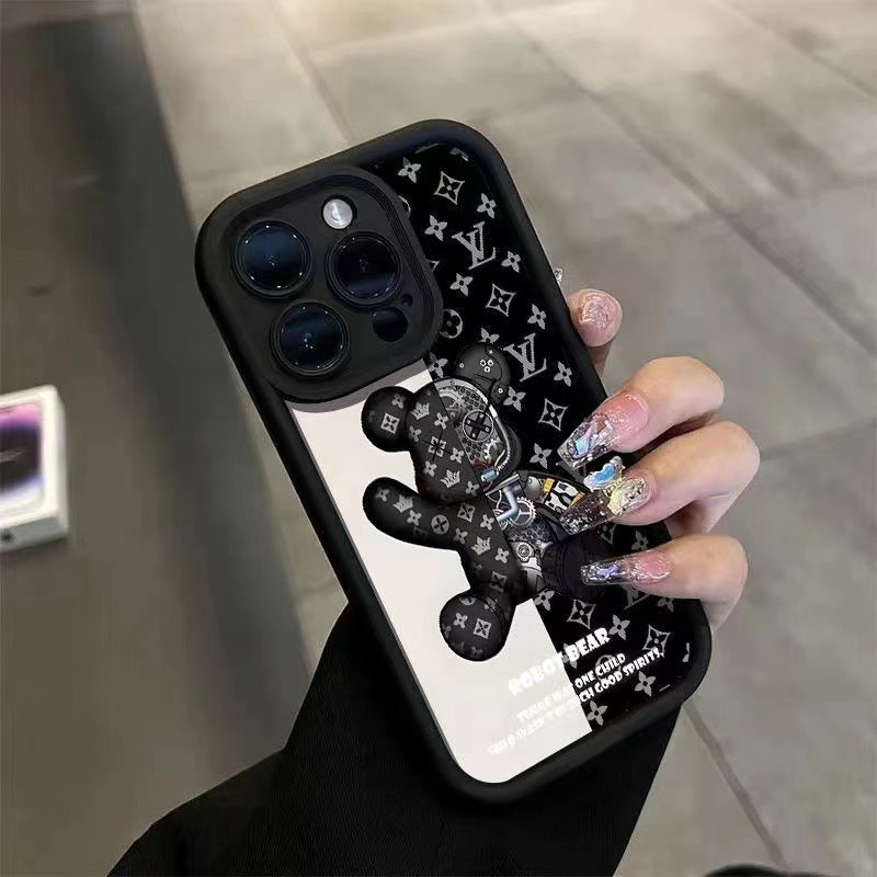 capinha OPPO A6X A6 Pro A6T Pro A6S A5X A5 Pro A5i A3X A3 A3 Pro Caso de celular urso violento Caso de cel