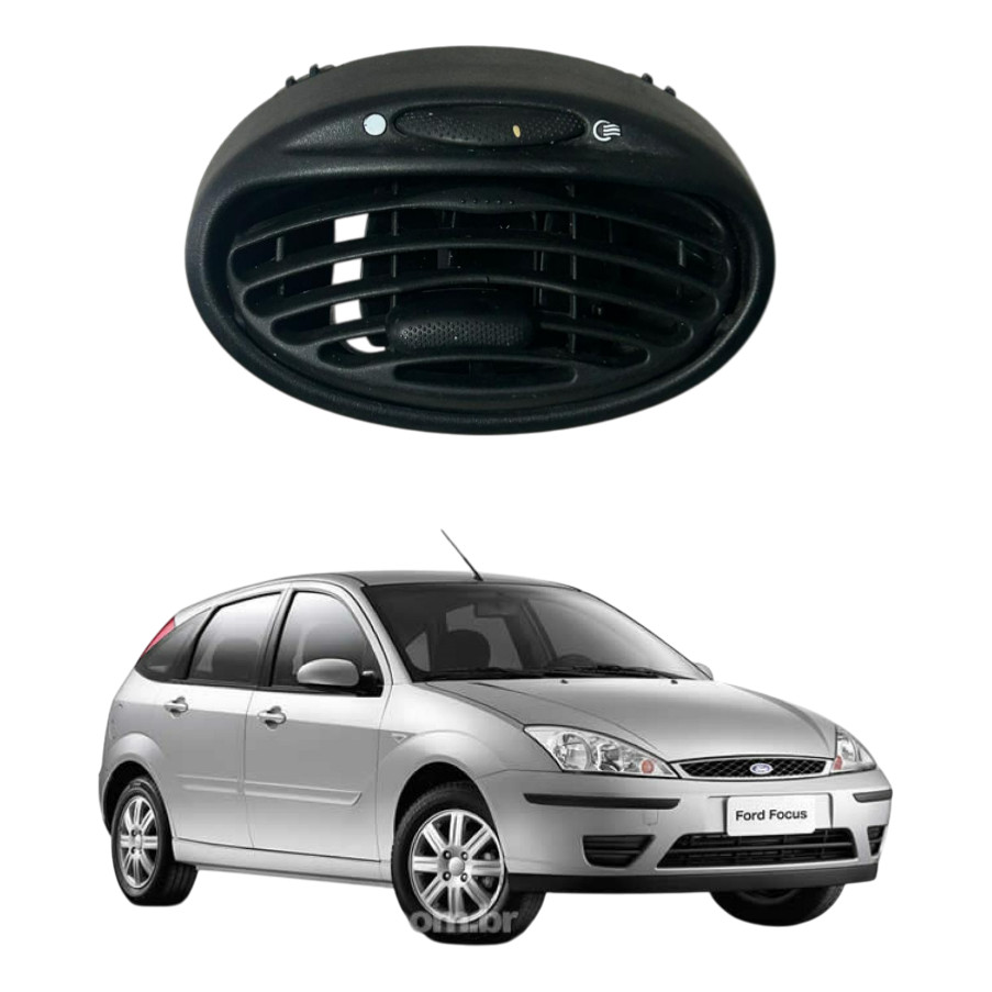 Difusor Saída Ar Painel Ford Focus Central 2001 Até 2008