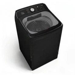 Capa Protetora Lavadora de Roupas Midea 13kg Wave Agitator Sistema Ciclone Com Abertura em Ziper
