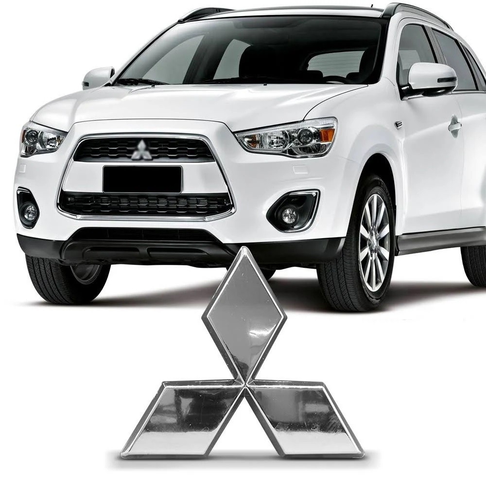 Emblema Grade Radiador Dianteira ASX 2011 2012 a 2017 2018