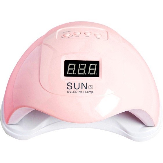 Cabine Sun 5 Led/UV Digital 48w Bivolt Sun 24 Leds Unhas Gel Acrígel Profissional